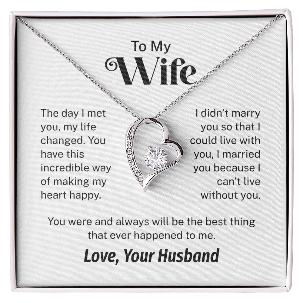 To My Wife – My Heart's Forever Home