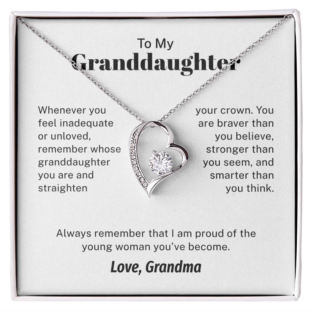 To My Granddaughter – Straighten Your Crown