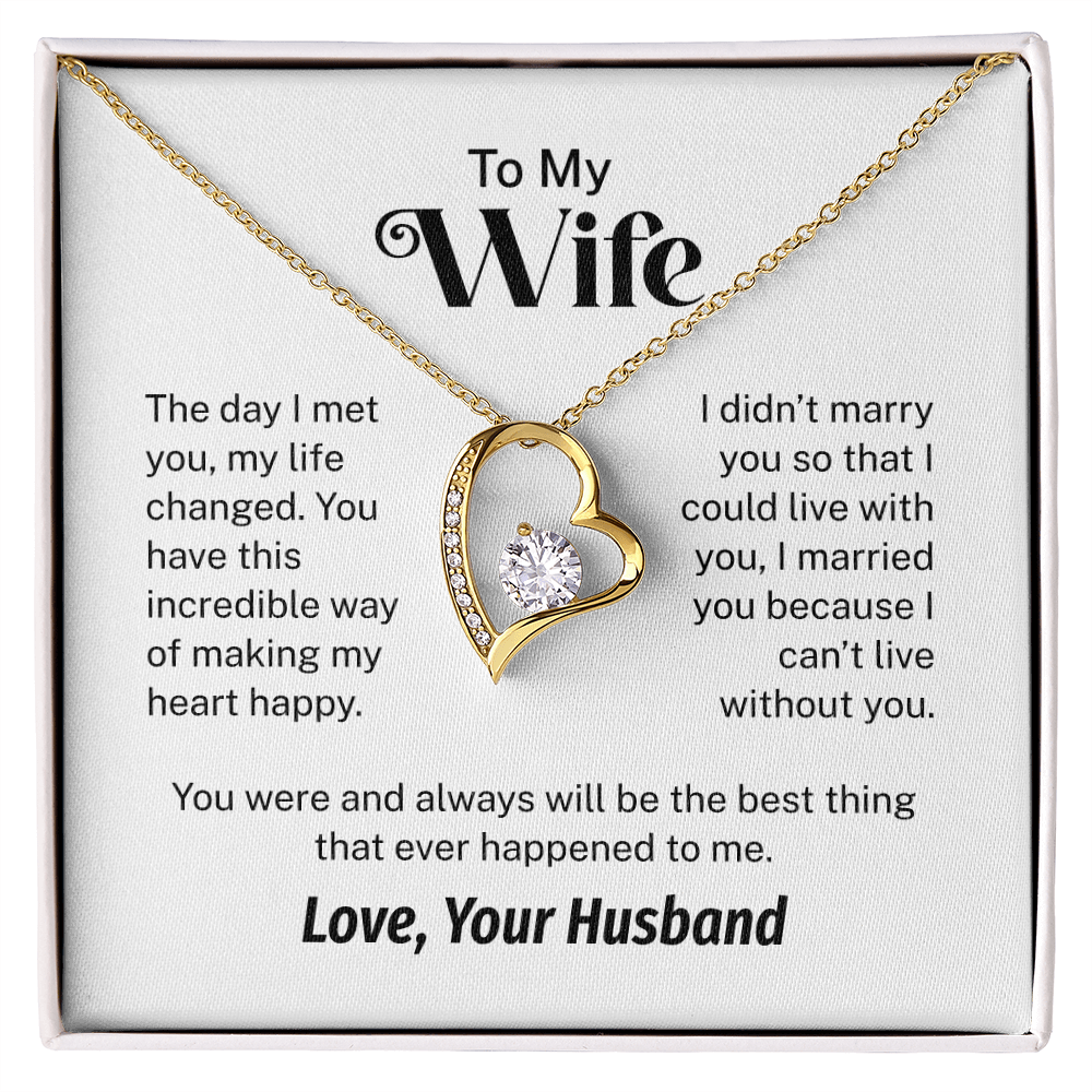 To My Wife – My Heart's Forever Home