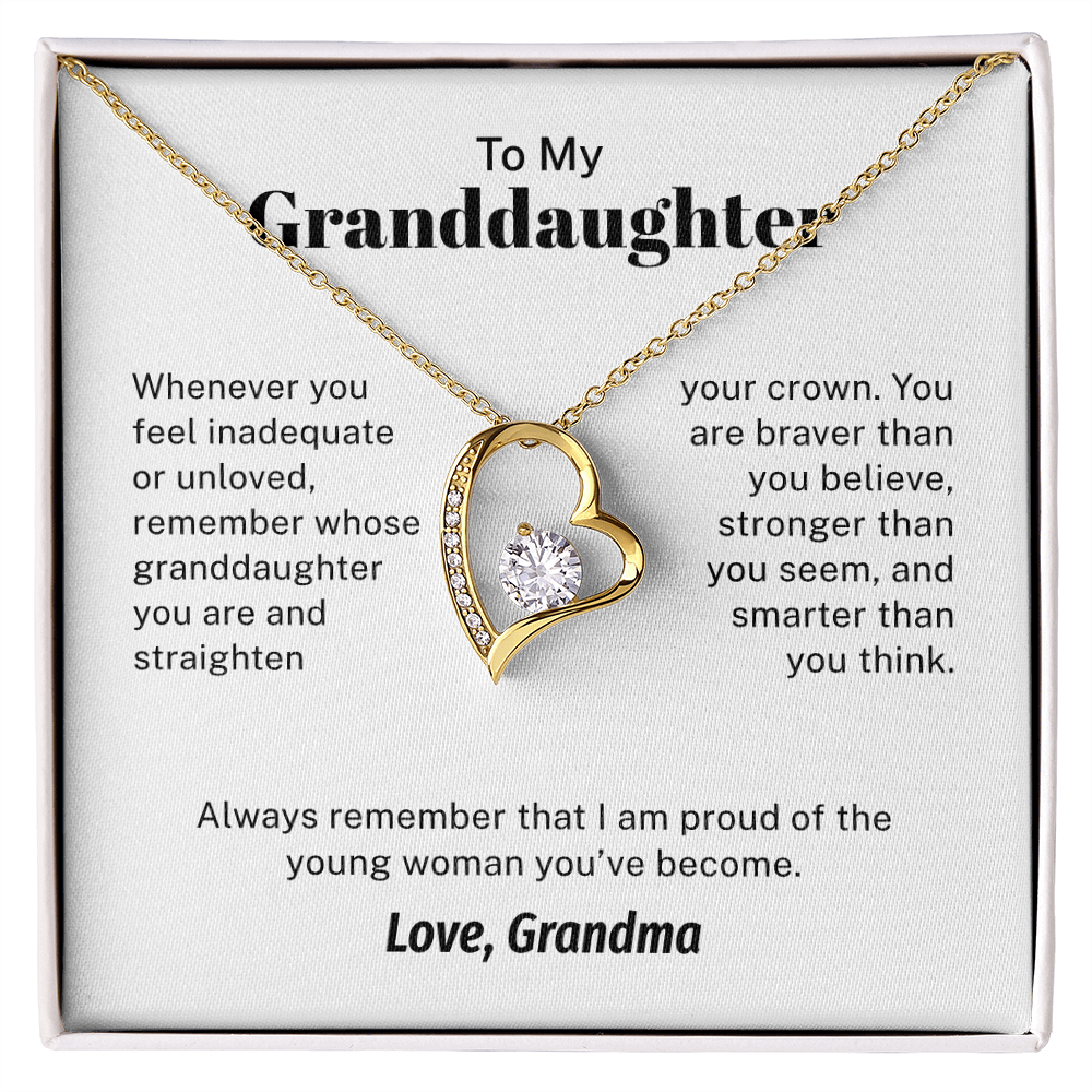 To My Granddaughter – Straighten Your Crown
